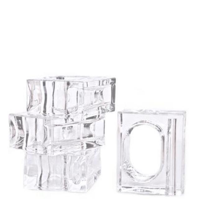 Lucite Napkin Rings