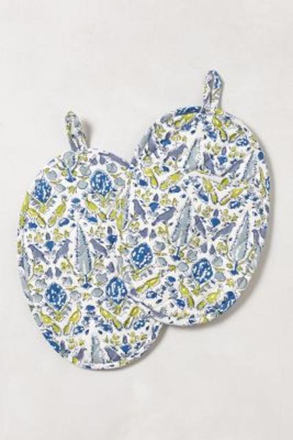 Aviary Oven Mitts