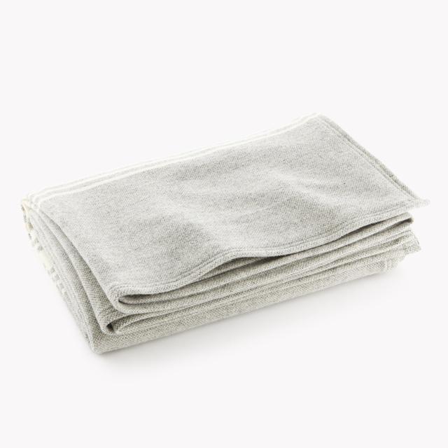Fairboult Woolin Mill Company - Mill Street Wool Blanket - Smoke Gray (Queen)