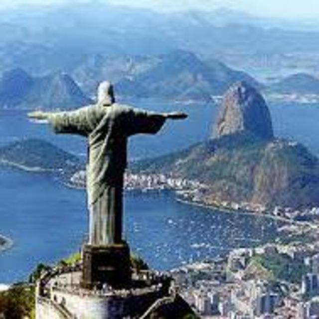 Train to the Cristo statue on Rio's Corcovado Mountain