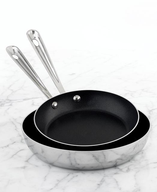 All-Clad Stainless Steel 7" & 9" French Skillet Set