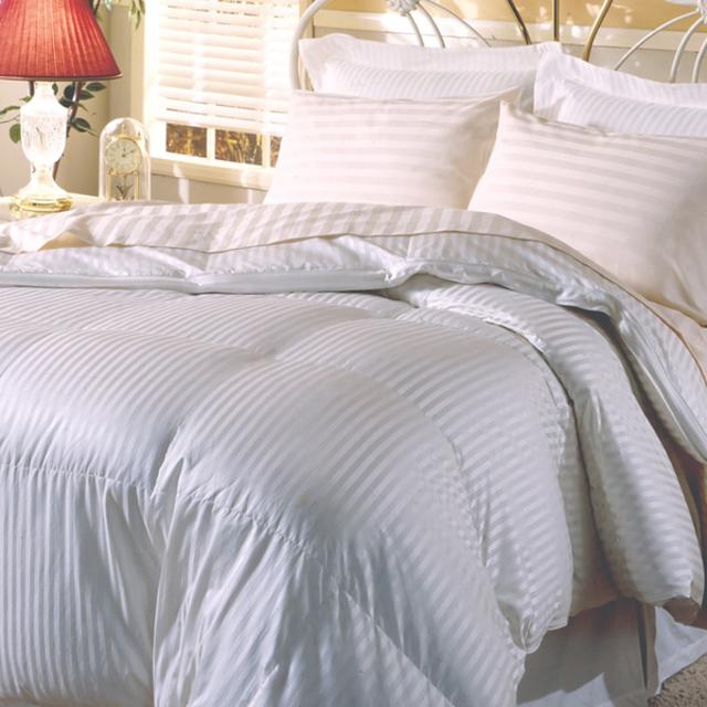 Hotel Grand Silk 400 Thread Count Premium White Goose Down Comforter