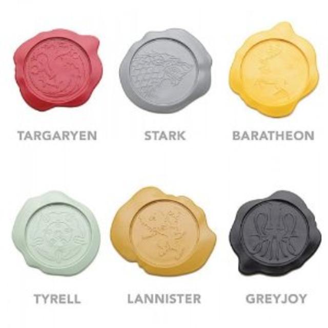 Game of Thrones Wax Seal Coasters
