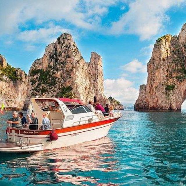 Boat Ride to Capri and the Blue Grotto