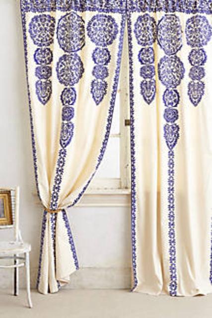 Marrakech Curtain in turquoise