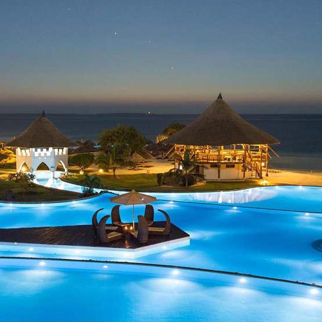 One night's stay on Zanzibar Island, Tanzania, Africa