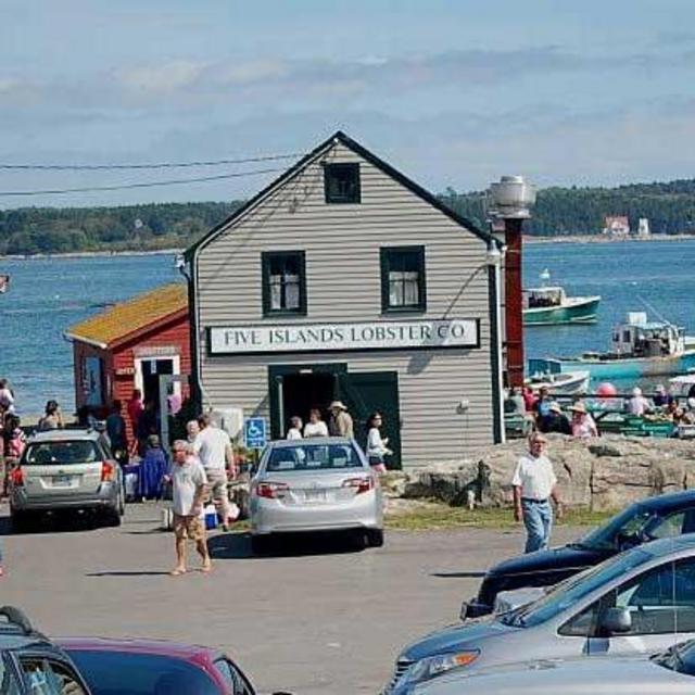 Lobster and beers at Five Island Lobster