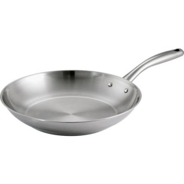 Tramontina 12" Gourmet Tri-Ply Base Frying Pan, Stainless Steel