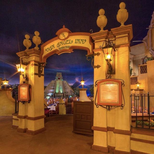 Dinner at the San Angel Inn in the Epcot Mexico Pavilion