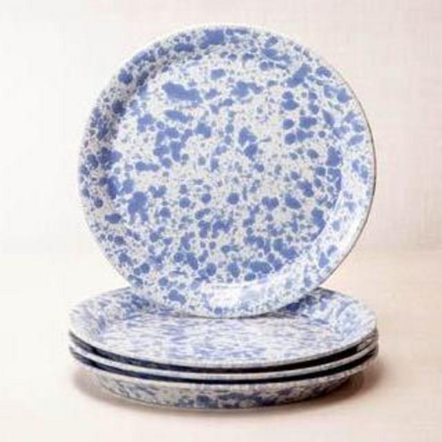 Classic Dinner Plate, Morning Glory Blue