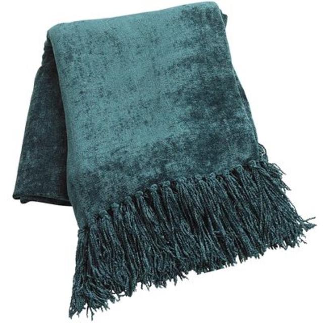 Chenille Throw - Spruce