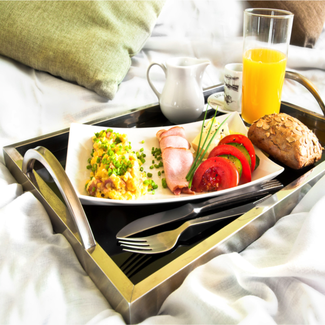 Hotel Room Service: Breakfast in Bed
