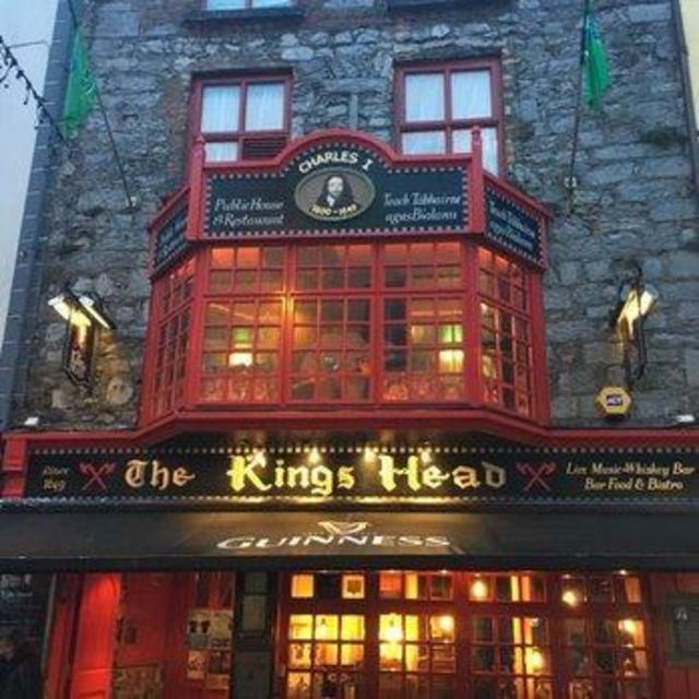 Pints at The King's Head in Galway