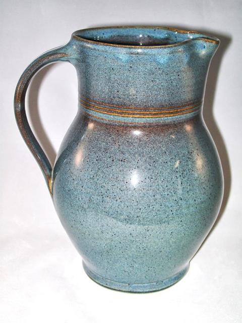 Twilight Pitcher- stoneware,handmade pitcher, handthrown