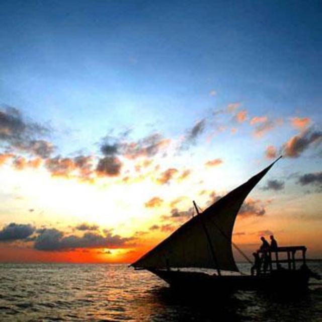 Romantic Sunset Dhow in Zanzibar