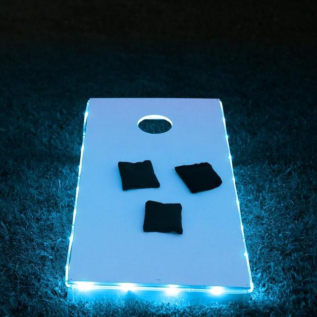 Brightz, Ltd. Toss Brightz LED Lights Cornhole Board Accessory