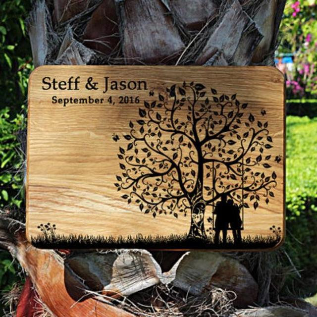 Cutting Board Wedding Gift for Couple Wedding Cutting Board Personalized Cutting Board Wedding Custom Cutting Board Engraved Cutting Board