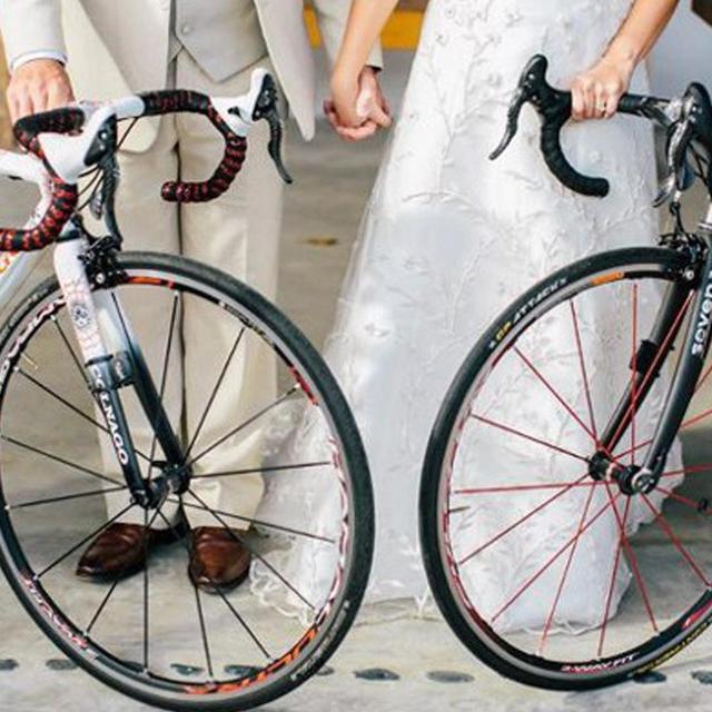 His Bicycle