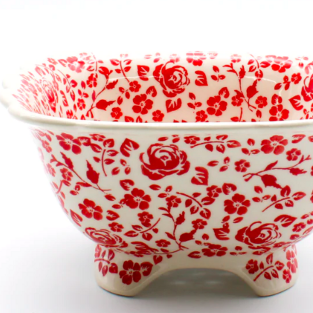 Sm Strainer 24 oz in Antique Red