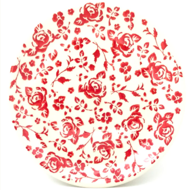 Bread & Butter Plate in Antique Red