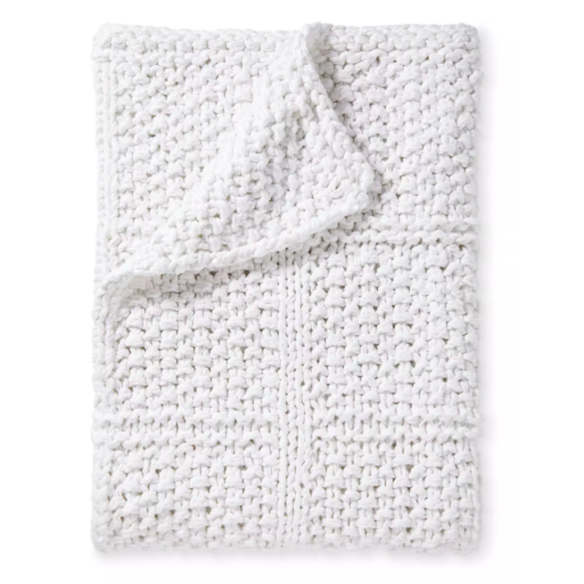 Fisherman's Knit Throw