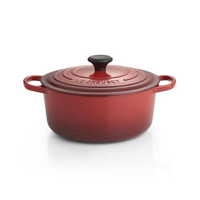 Le Creuset ® Signature 5.5 qt. Round Cherry Red French Oven with Lid