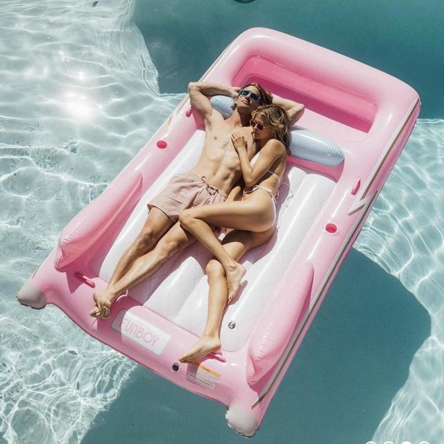 Retro Pink Convertible