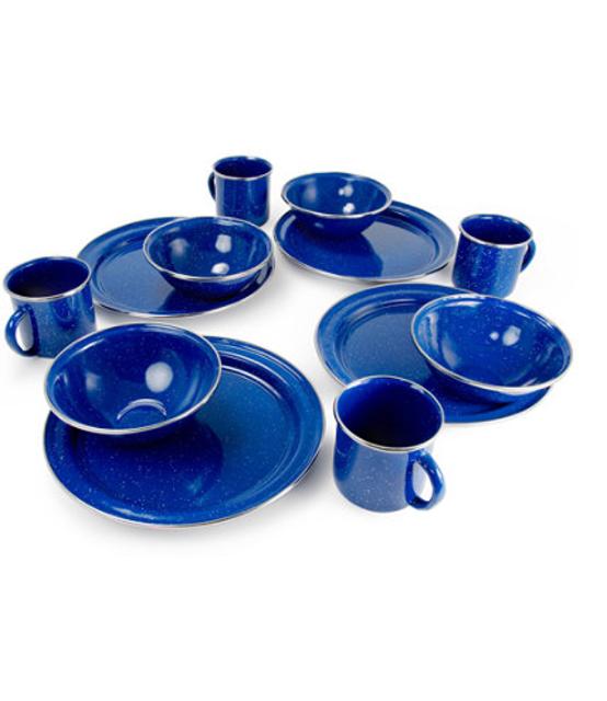 GSI Pioneer Enamelware 12-Piece Table Set