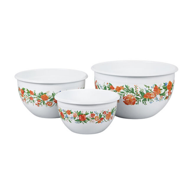 Springtime Serving Bowls, Set of 3