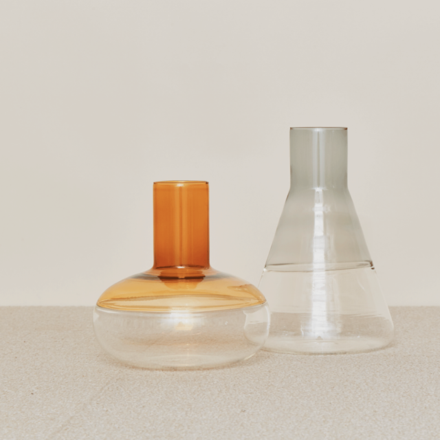 Hawkins New York Alchemy Decanter, Amber