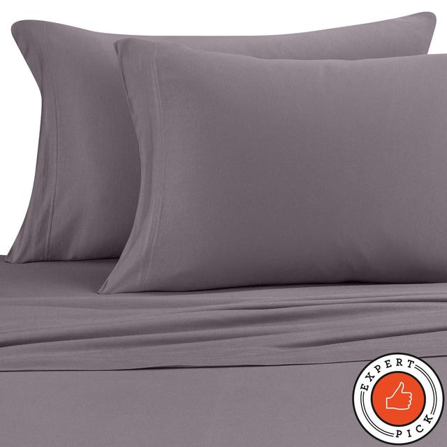 Pure Beech® Jersey Knit Modal Queen Sheet Set in Charcoal