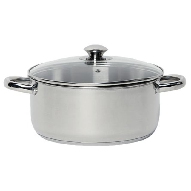 Harrison & Lane Stainless Steel Casserole 24cm