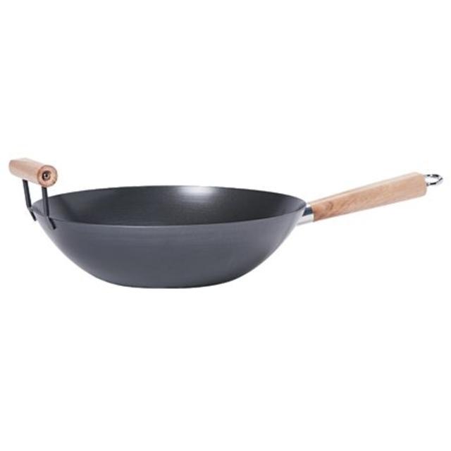 Arcosteel Non Stick Wok with Wooden Handle 35cm