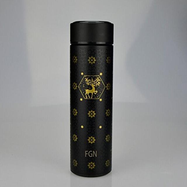 FGN Vacuum Cup Beverage Bottle,stainless Steel Insulation Cup,best Travel Mugs Leakproof Thermos -Keep Water Coffee Cold, Hot & Fresh for Hours,16 Oz (Black2)