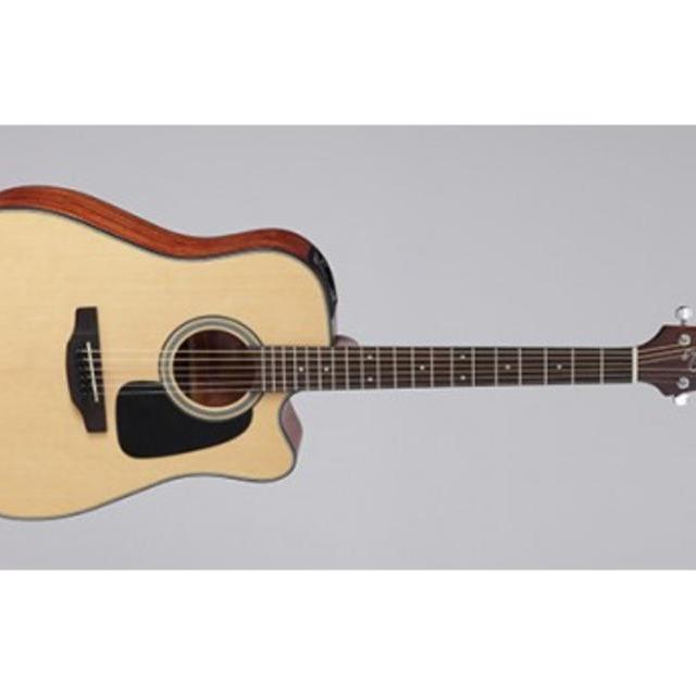 TAKAMINE ED1DC - NATURAL SATIN - DREADNOUGHT CW/ELEC ACOUSTIC GUITAR