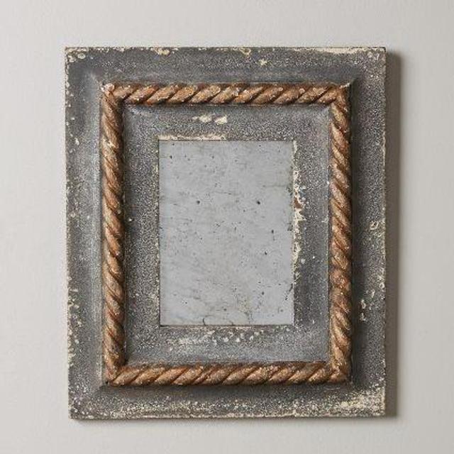 Sea-Weathered Mirror: Roped