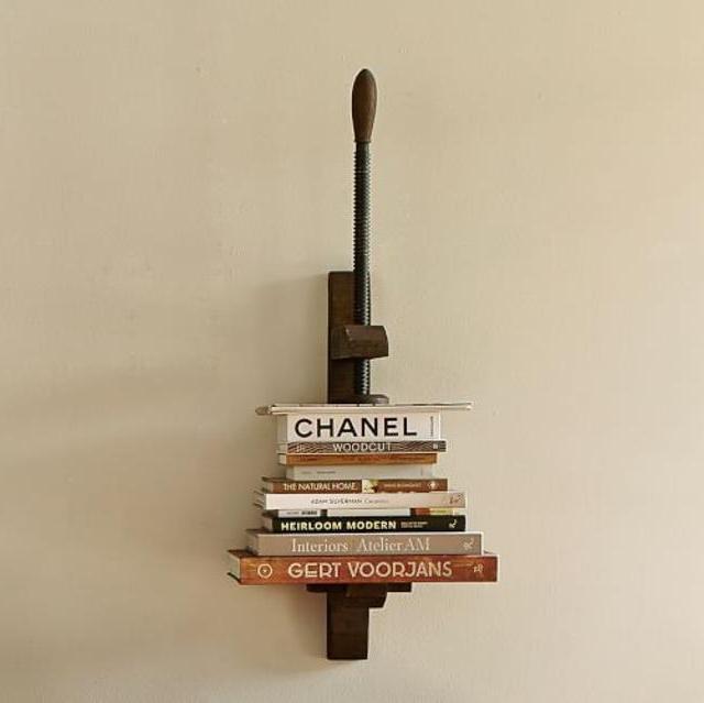 Book Press Shelf