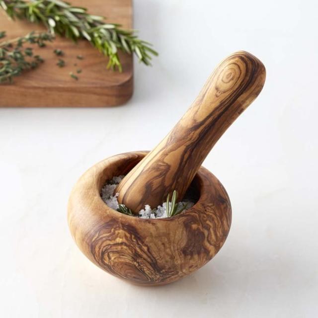 Olivewood Mortar and Pestle