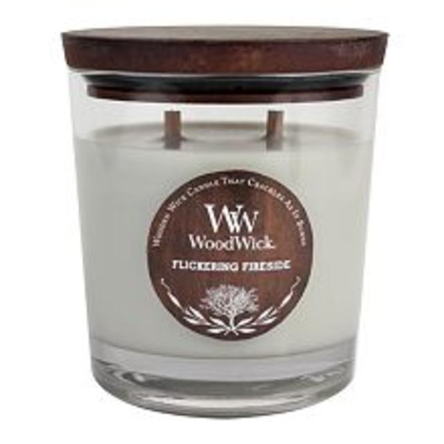 WoodWick Flickering Fireside 10 1/2-oz. Jar Candle