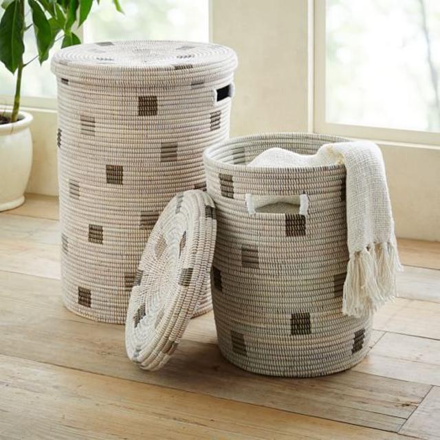 Graphic Printed Hamper