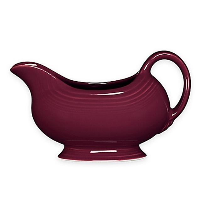 Fiesta® Sauce Boat in Claret