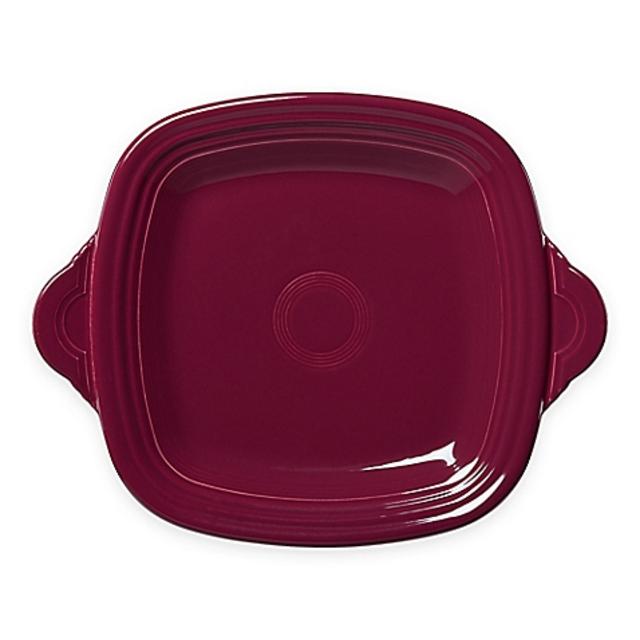 Fiesta® Square Handled Serving Tray in Claret