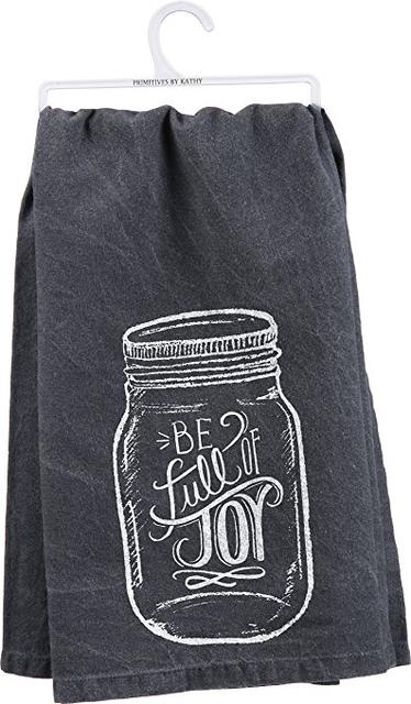 Primitves By Kathy Tea Towel - Full of Joy