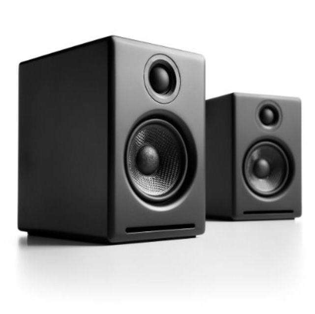 Audioengine A2+ Premium Powered Desktop Speakers - Pair (Black)