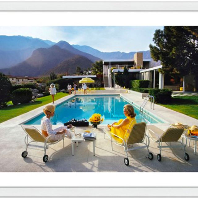 Slim Aarons Poolside Glamour Print