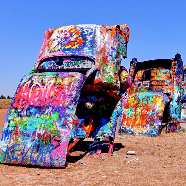 Cadillac Ranch Tagging