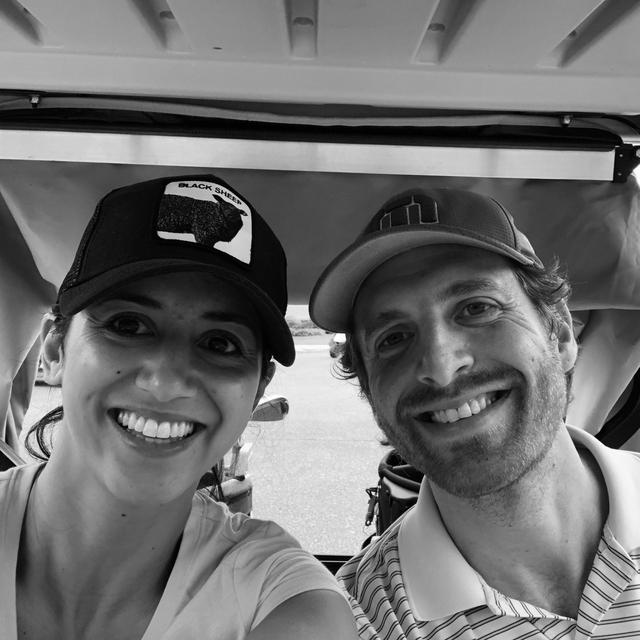 Golf lessons for Rachael