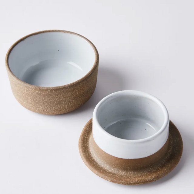 French Ceramic Butter Keeper