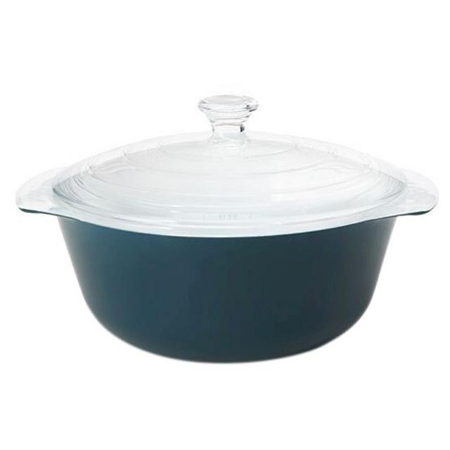 Creo Smartglass® Mediterranean Covered Casserole Dish - 2.11 Quart product details page