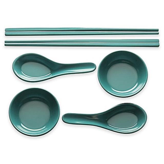 Zak Designs® Moso Tai Asian 8-Piece Food Serving Set in Fir
